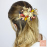 The Joyful – Multicolored Dried Flower Hair Clip