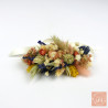 The Vibrant – Multicolored Dried Flower Hair Clip