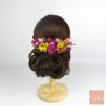 The Sparkling – Colorful dried flower hair comb for boho weddings