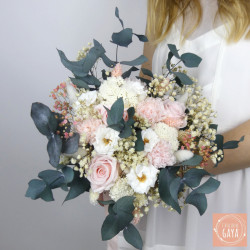 Bouquet éternel en fleurs séchées