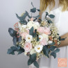 Bouquet éternel en fleurs séchées
