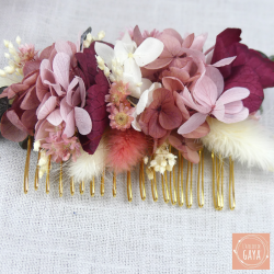 La raffinée - Golden flowered comb