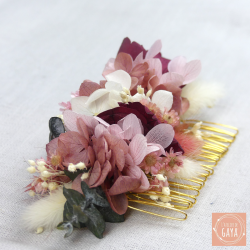 La raffinée - Golden flowered comb