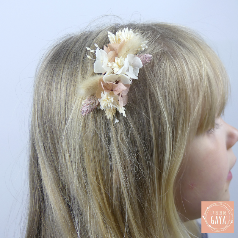 La Rose vintage - Flower barrette