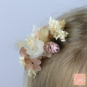 La Rose vintage - Barrette fleurie