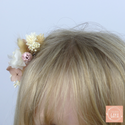 La Rose vintage - Barrette fleurie