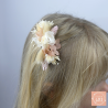 La Rose vintage - Barrette fleurie