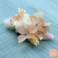 La Rose vintage - Barrette fleurie