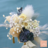 Le céladon - Flower bangle bracelet