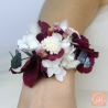 La charmeuse - Bracelet jonc sur mesure fleuri