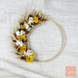 La champêtre - Dried flower wall wreath