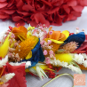 L'étincelante - Dried flower wall wreath