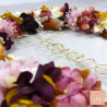 La marquise - Dried flower wall wreath