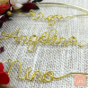 La passionnée - Dried flower wall wreath