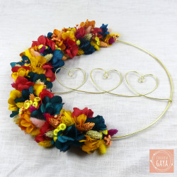 La punchy - Couronne murale...