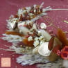 La terracotta - Dried flower wall wreath