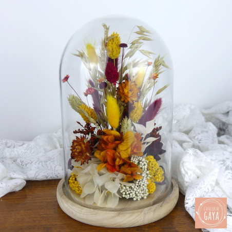 L'élégance - Cloche fleurie