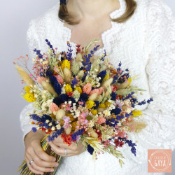Oscar - Bouquet fleurs séchées