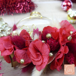 Blitzen - Dried flower ball - Christmas Edition