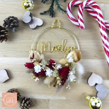 Dancer - Dried flower ball - Christmas Edition