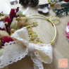 Comète - Boule de fleurs séchées - Édition Noël