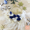 Tonnerre - Boule de fleurs séchées - Édition Noël