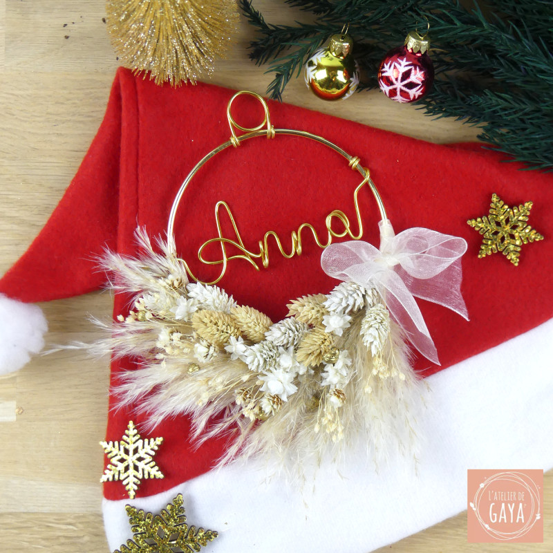 Cupid - Dried flower ball - Christmas Edition