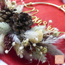 Vixen - Dried flower ball - Christmas Edition