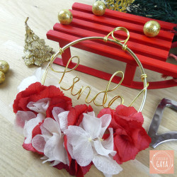 Furie - Boule de fleurs séchées - Édition Noël