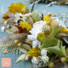 La marguerite - Couronne murale de fleurs séchées/stabilisées