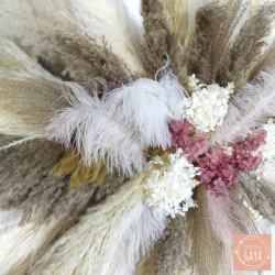 XXL pampas wall - Greater than 1 meter