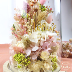 La délicatesse - Cloche fleurie