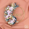 La Parme - Dried flower wall wreath