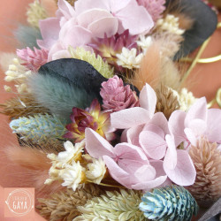 La Parme - Dried flower wall wreath