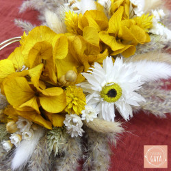 L'épicée - Dried flower wall wreath