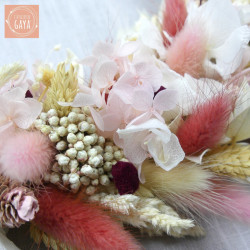 La rêveuse - Dried flower wall wreath