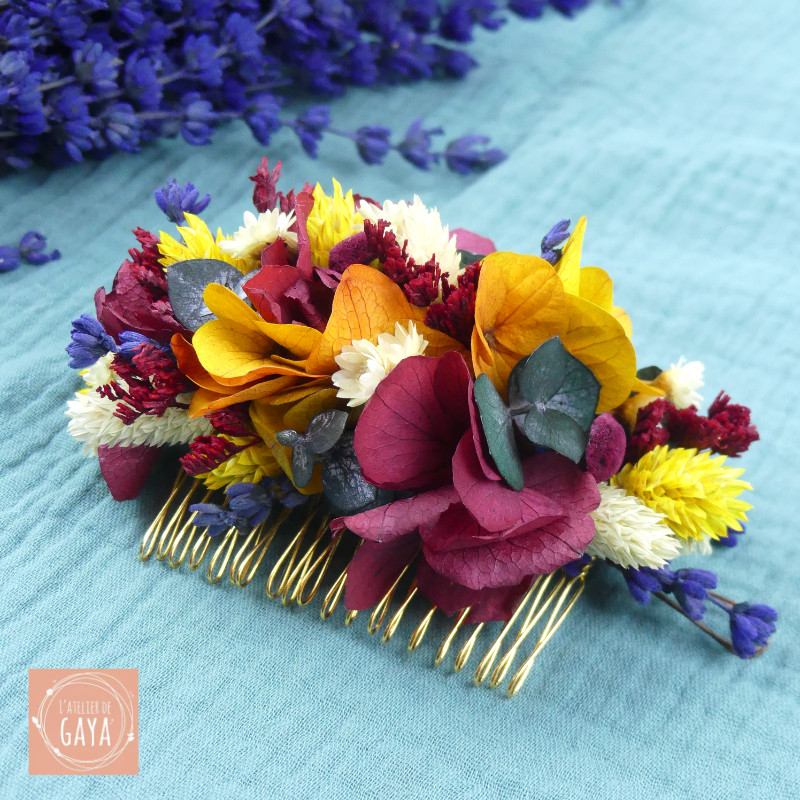 Le crépuscule - Golden flowered comb