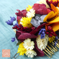 Le crépuscule - Golden flowered comb