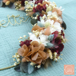 La Juliette - Dried flower wall wreath