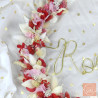 Rose - Dried flower wall wreath