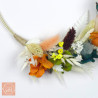 La tropicale - Dried flower wall wreath