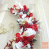 La tentation - Dried flower wall wreath
