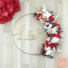 La tentation - Dried flower wall wreath