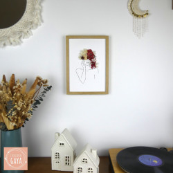 Hortense - Tableau fleuri