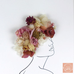 Violette - Flowery painting