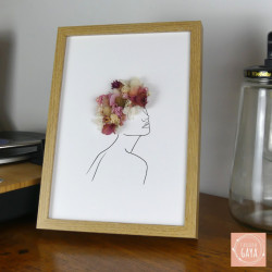 Violette - Flowery painting