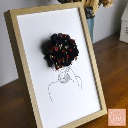 Iris - Tableau fleuri