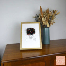 Iris - Tableau fleuri