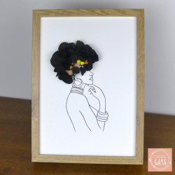 Camélia - Tableau fleuri