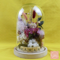 La pivoine - Cloche fleurie